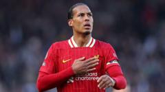 Van Dijk says progress made over new Liverpool deal