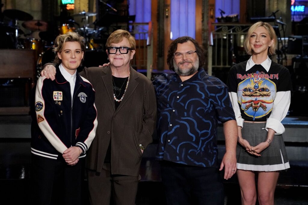 Watch Jack Black Host, Elton John and Brandi Carlile Perform on Saturday Night Live