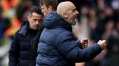 'Wild celebrations but Chelsea top-five bid still on knife edge'