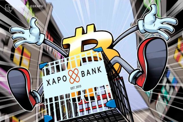 Xapo Bank sees Bitcoin trading surge as wealthy investors bought the dip