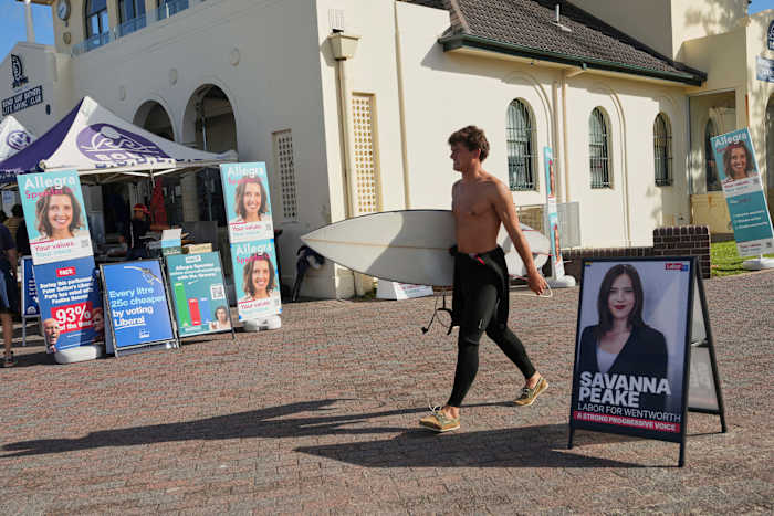 Australians vote in election with high prices and shortage of housing major issues