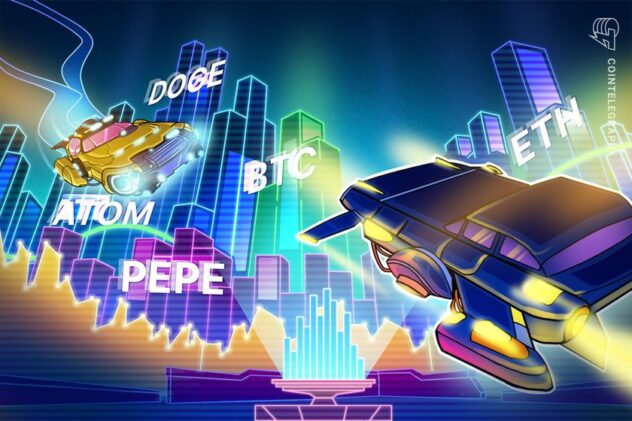 Bitcoin price inches closer to new all-time high as ETH, DOGE, PEPE and ATOM rally