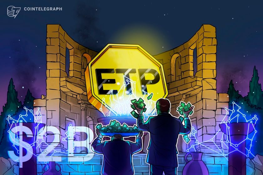 Crypto funds raked in $2B last week, pushing 3-week haul to $5.5B