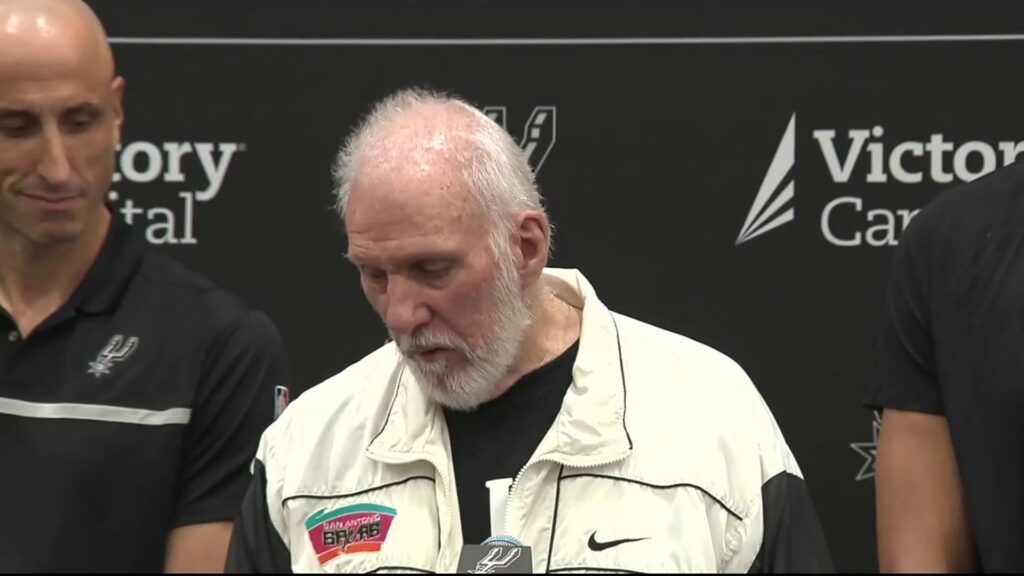 THE PRESS BOX: Pop addresses the media as the Mitch Johnson era begins