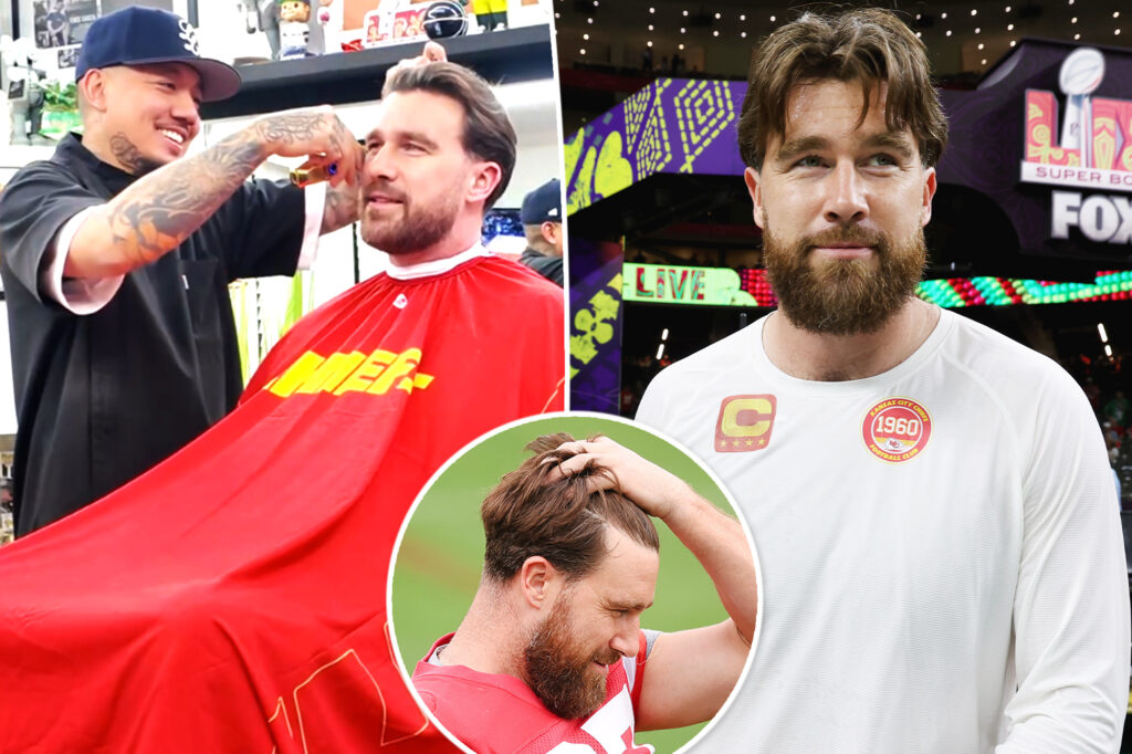 Travis Kelce’s barber reveals truth behind hair transplant rumors