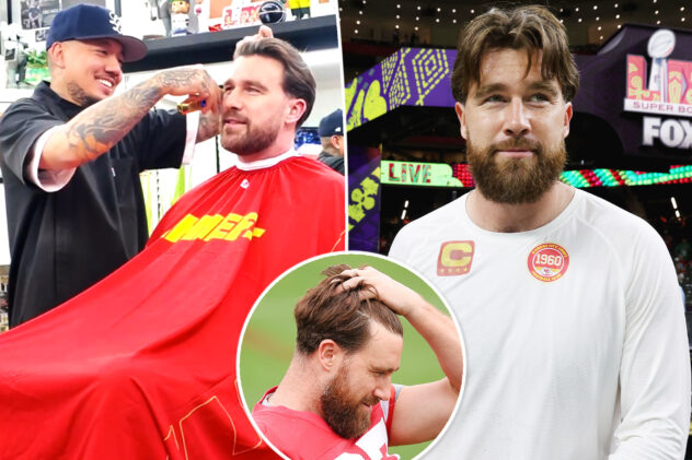 Travis Kelce’s barber reveals truth behind hair transplant rumors