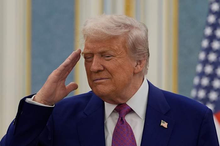 Trump to meet Syria's president before heading to Qatar on his Mideast tour