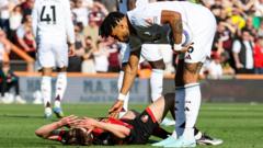 'Very violent' Mings elbow fractured Scott jaw - Iraola