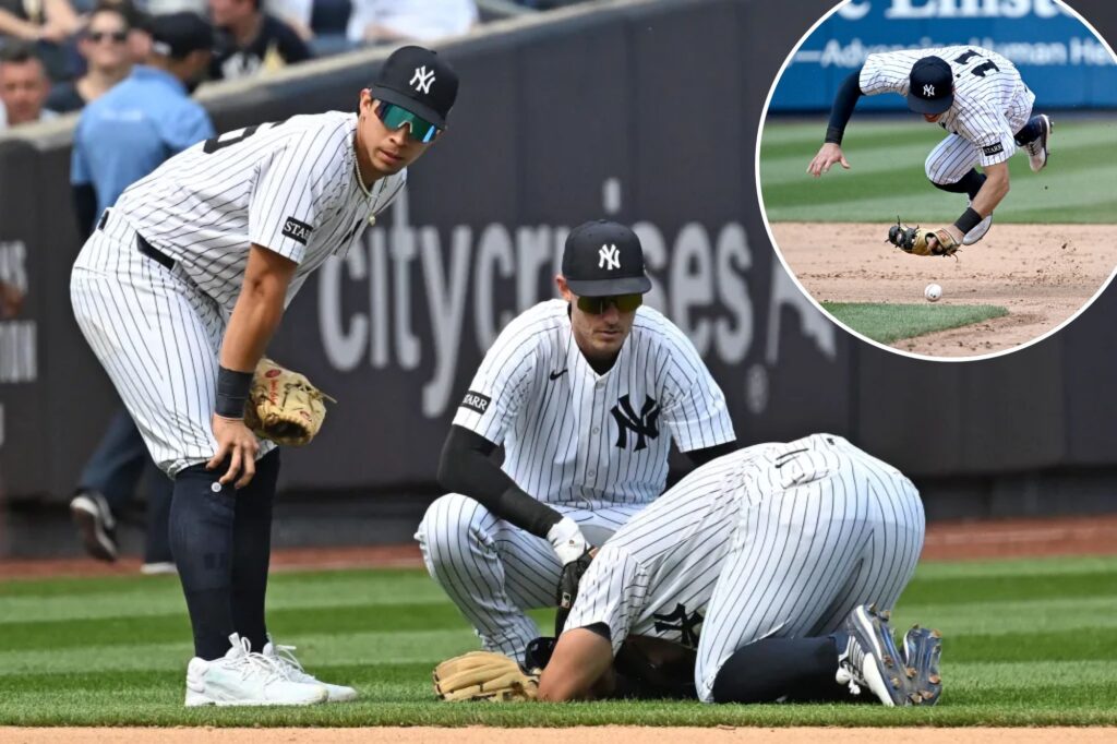 Yankees give update on Anthony Volpe injury after scary ‘pop’