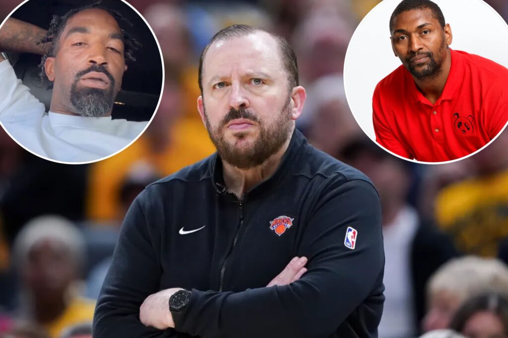 Metta World Peace has solution to Knicks’ coaching problem as J.R. Smith bemoans Tom Thibodeau’s firing