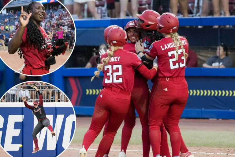 Texas Tech stunningly ends Oklahoma’s bid for NCAA softball five-peat behind $1 million ace transfer