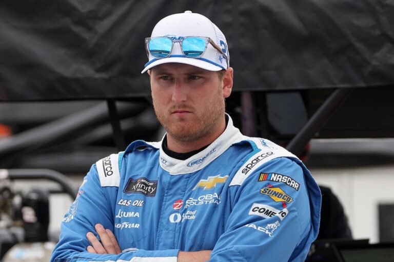 Austin Hill suspended by NASCAR, stripped of all playoff points