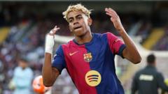 'Barcelona's new 10 - Lamine Yamal turns 18 and takes centre stage'