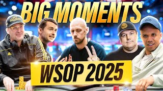 BIGGEST MOMENTS FROM WSOP 2025