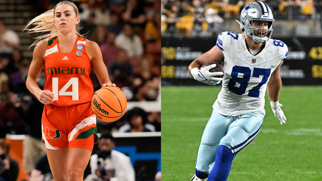 Brian Schottenheimer reacts to Jake Ferguson Cowboys extension, references Haley Cavinder engagement ring