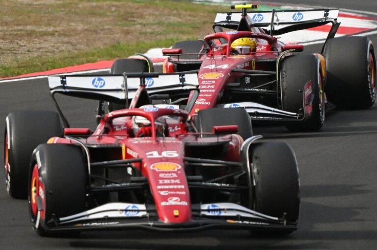 Charles Leclerc: “Lewis is not my target” unless Ferrari starts fighting for F1 wins