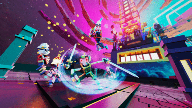 Clone Drone in the Hyperdome Review: Highly Satisfying Voxel Combat