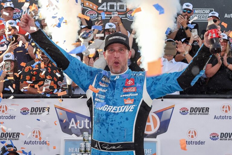 Denny Hamlin signs multi-year extension with Joe Gibbs Racing