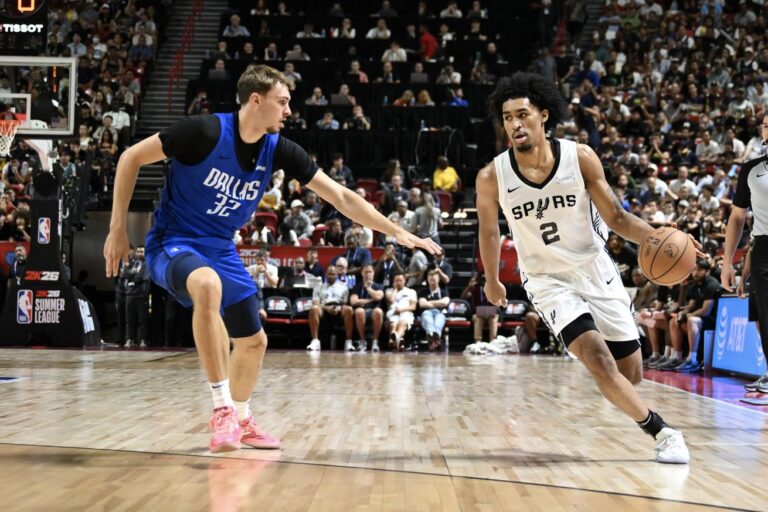 Dylan Harper shines in Summer League debut, Spurs beat Cooper Flagg’s Mavericks