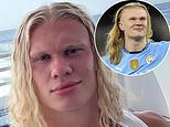 Erling Haaland sends message to critics of his hairstyle - as Man City star's girlfriend and Jack Grealish make heartfelt 25th birthday posts