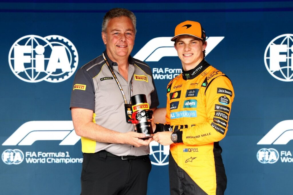 F1 Belgian GP sprint race starting grid