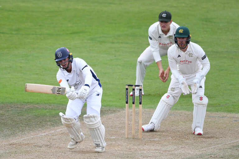 Felix Organ hundred averts drama but Hampshire remain in trouble