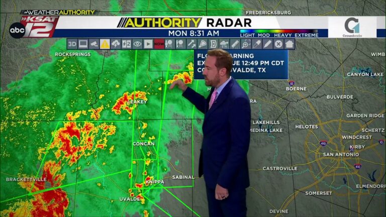 Frio River now forecast to reach major flood stage