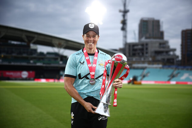 Grace Harris wins family tussle as Surrey land Blast title