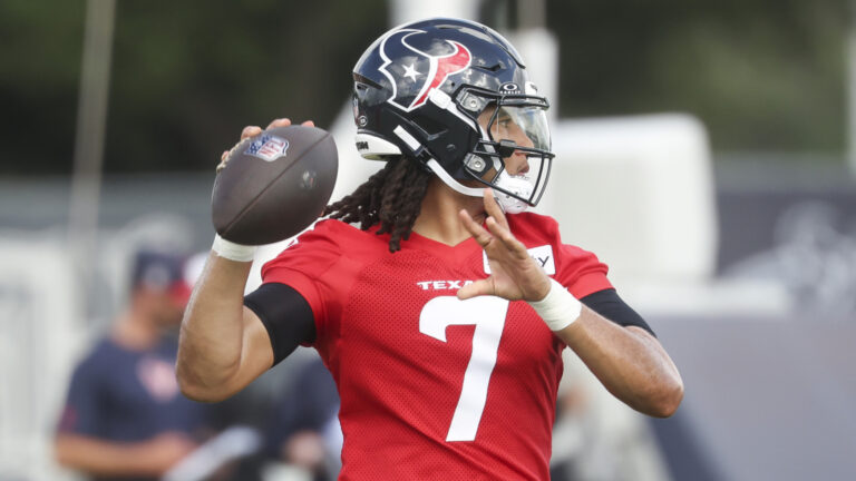 Houston Texans' young star is living up to a new nickname in training camp after forcing C.J. Stroud into a mistake