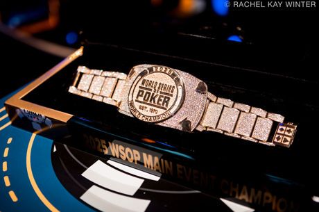 How Much Did the 2025 WSOP Rake from the 100 Live Bracelet Events?
