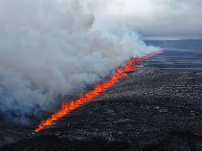 Iceland volcano eruption forces evacuation of town and iconic geothermal spa