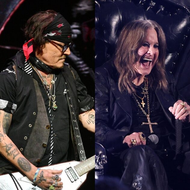 Johnny Depp Pays Tribute to Ozzy Osbourne During Concert Surprise