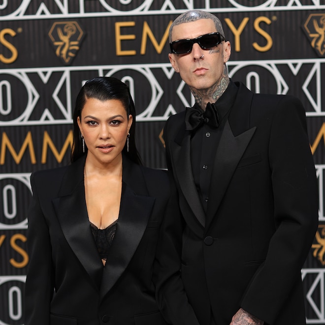 Kourtney Kardashian & Travis Barker's Son Rocky Plays Drums in New Pic