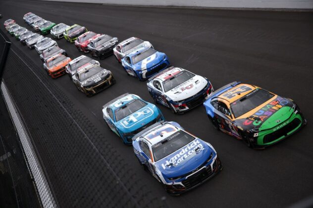 Kyle Larson in defeat: "I would love to be kissing the bricks” at Brickyard 400