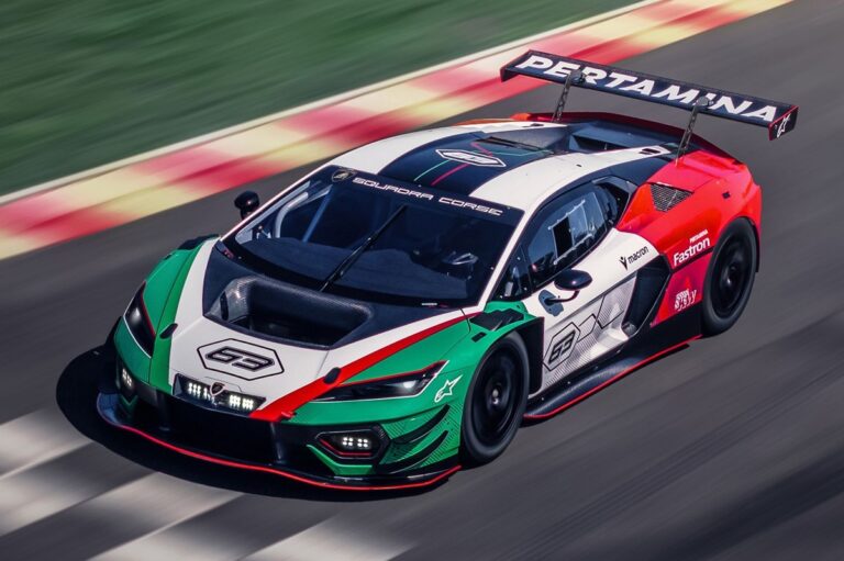 Lamborghini reveals new Temerario GT3 car at Goodwood