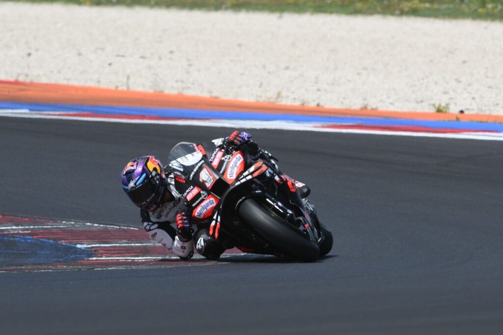 Martin completes MotoGP test with Aprilia ahead of Czech GP return