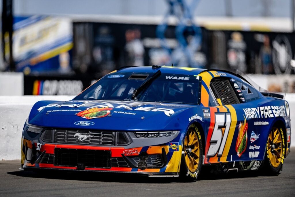 NASCAR suspends two crew members for Cody Ware loose wheel