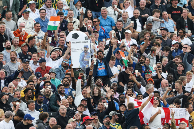 Pakistan fan 'asked to cover shirt' during England-India Test