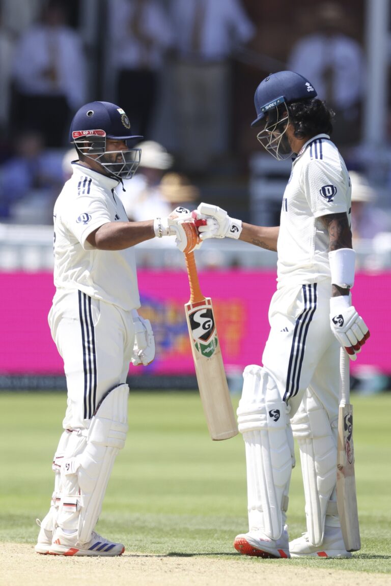 Pant run-out in last over before lunch after India rule third morning at Lord's