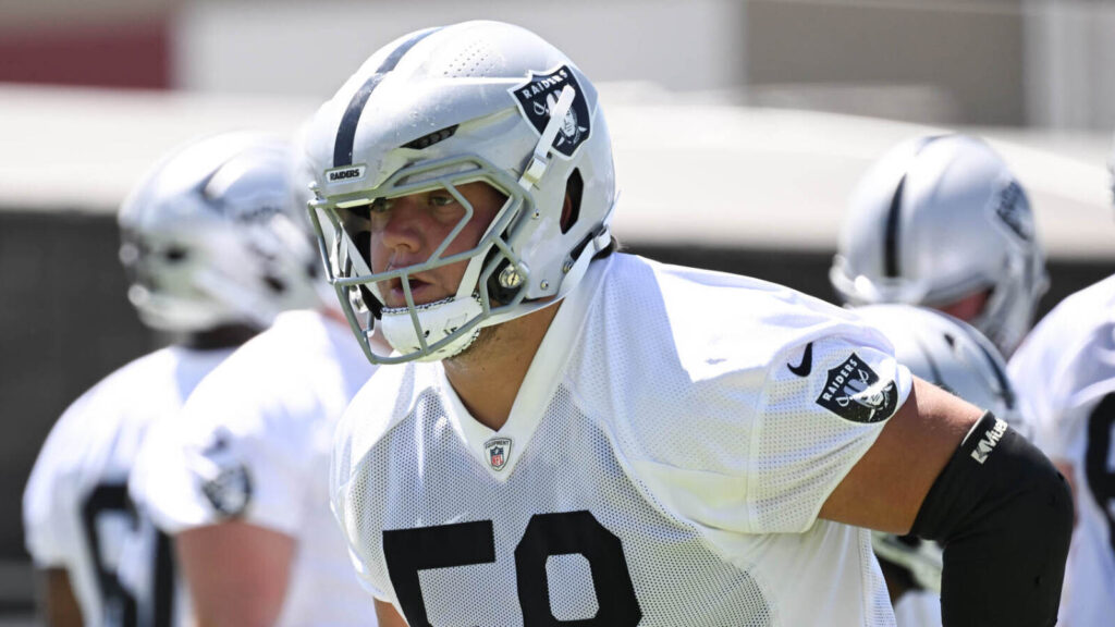 Raiders staff 'changed their mind' on Jackson Powers-Johnson