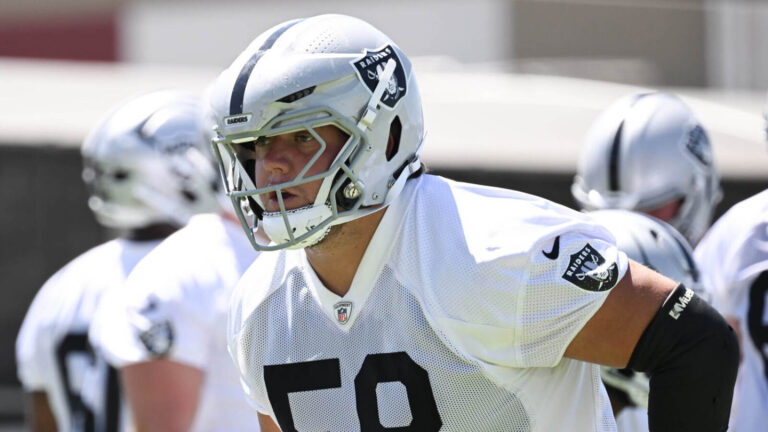 Raiders staff 'changed their mind' on Jackson Powers-Johnson