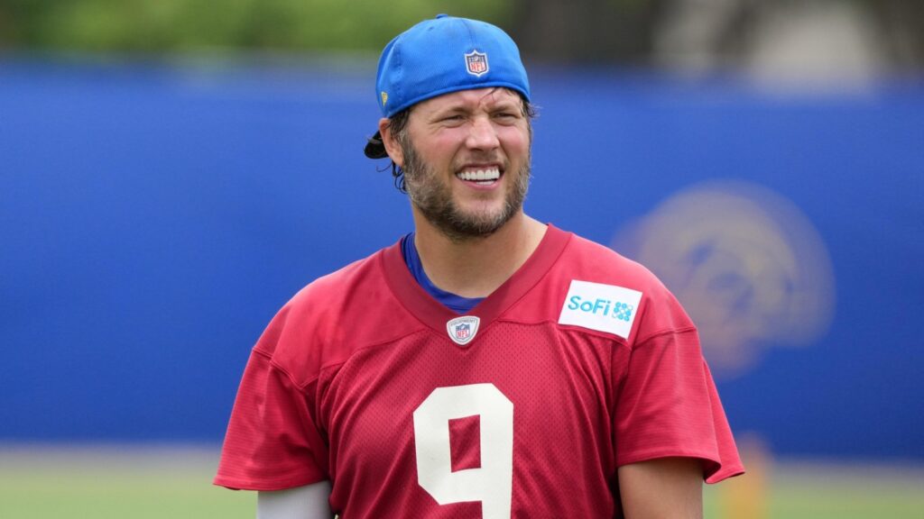 Rams QB Matthew Stafford dealing with back soreness