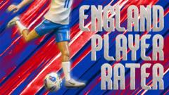 Rate the players in England v Italy