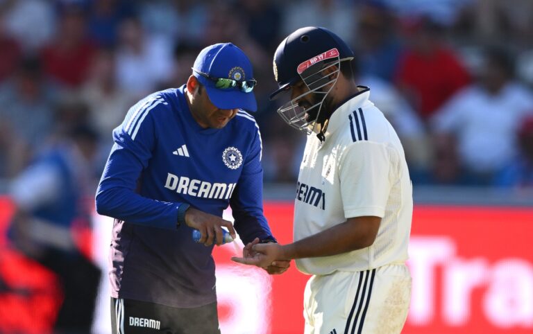 Rishabh Pant 'should be fine' to play fourth Test, says Shubman Gill