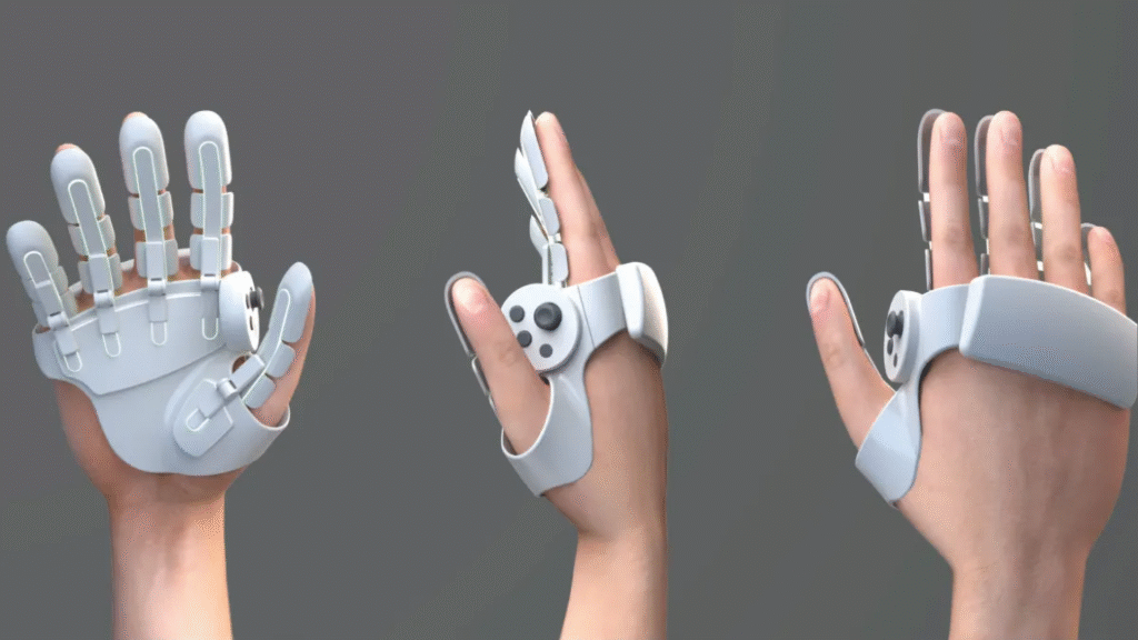 Sharp Is Developing A Hybrid Haptic VR Glove & Controller