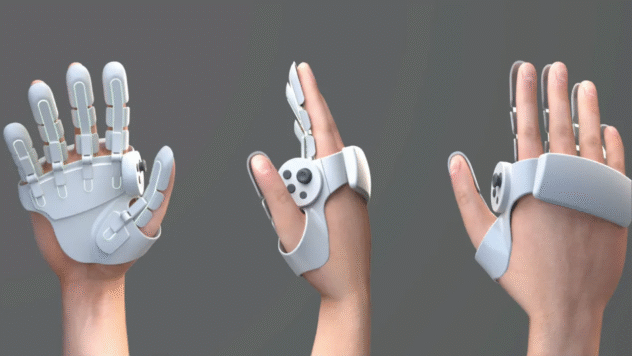 Sharp Is Developing A Hybrid Haptic VR Glove & Controller
