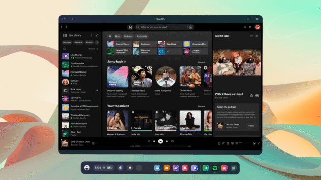 Spotify Web App Now Available On Quest's Horizon Store