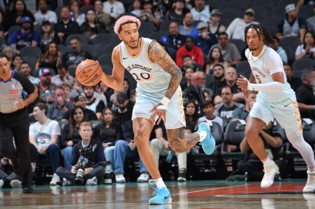 The ideal development for the Spurs young core