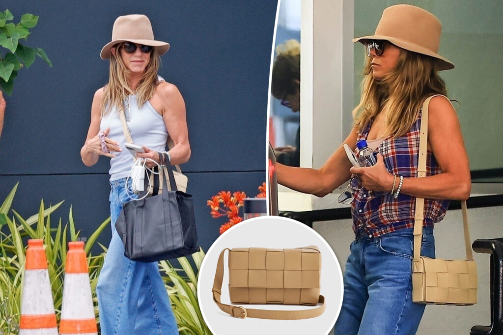 This $120 bag looks just like the $3,000 one Jennifer Aniston carries on repeat