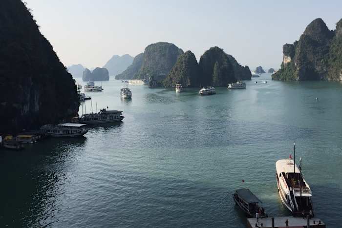 Tourist boat capsizes during a thunderstorm in Vietnam, leaving 18 dead and 23 missing